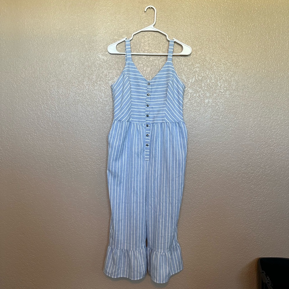 NWT Orange Creek Striped Sleeveless Jumpsuit S